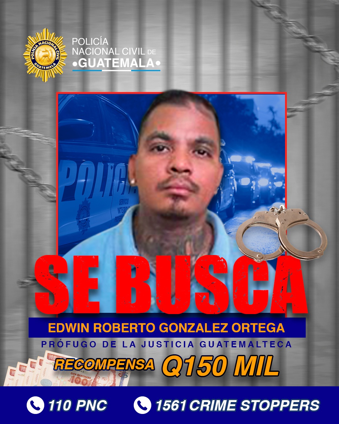 Localizan muerto al terrorista pandillero alias “Psyco” prófugo de la cárcel Fraijanes II