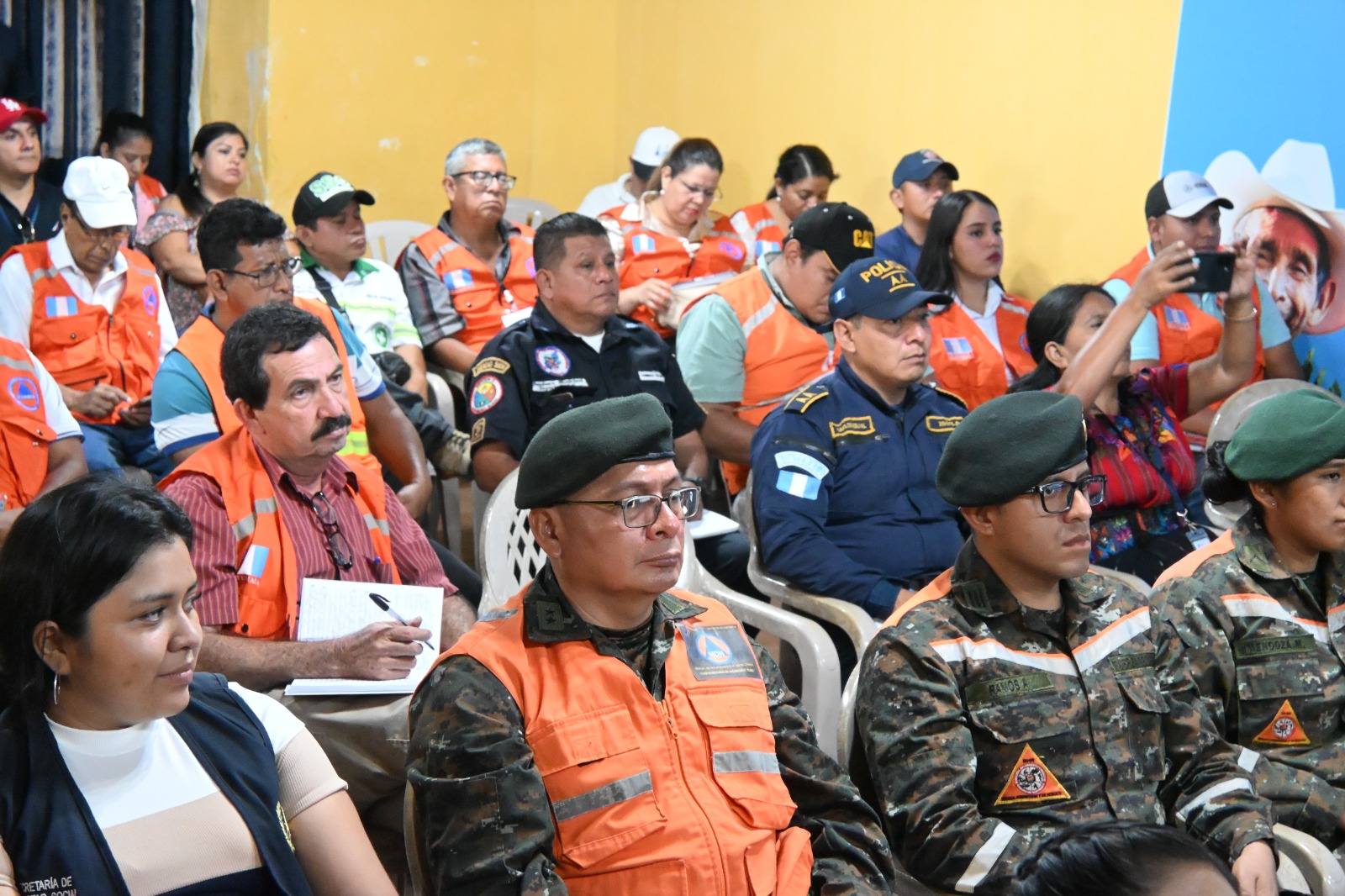 Coordinan acciones por Simulacro Nacional de Terremoto 2026 en Suchitepéquez