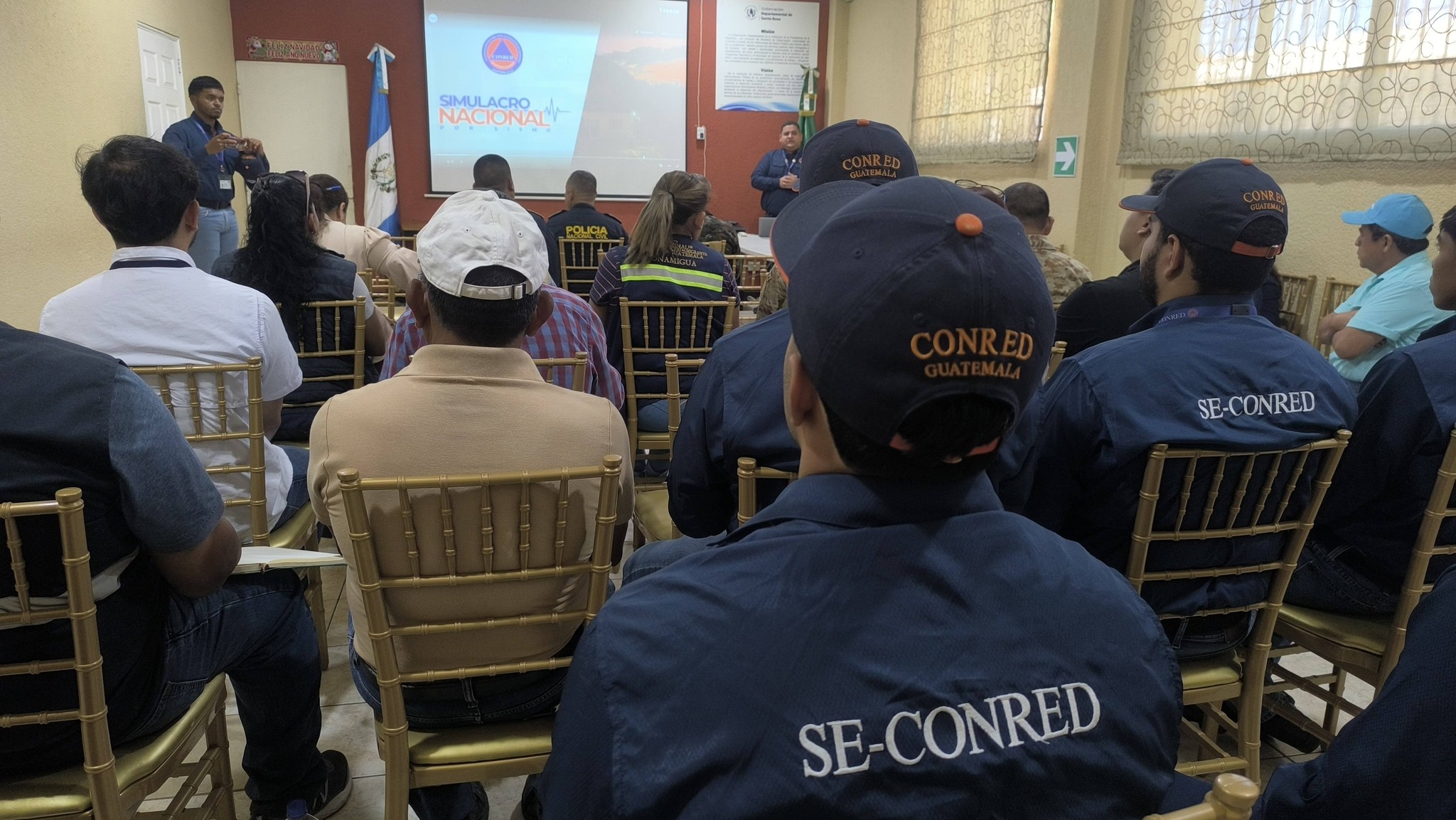 Avanzan preparativos para el Simulacro Nacional de Terremoto en Santa Rosa