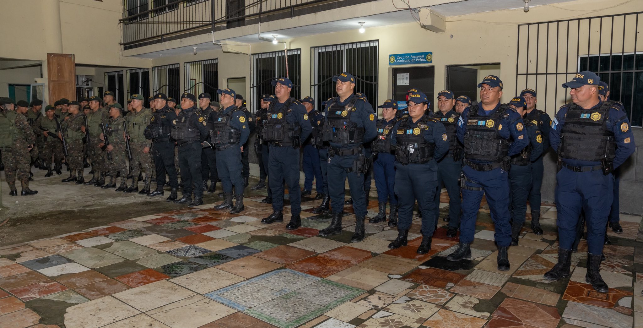 Comisaría 62 de Petén fortalece planes estratégicos para garantizar la seguridad