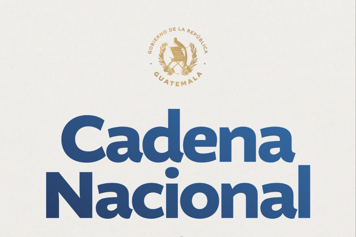 EN VIVO: Presidente Arévalo habla en Cadena Nacional