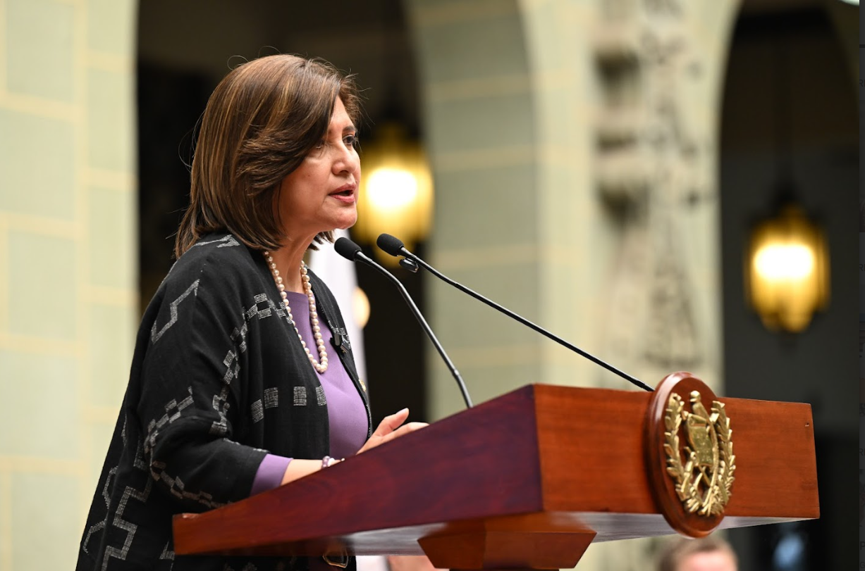 Vicepresidenta respalda a la PNC y al Ejército de Guatemala en su labor por resguardar la seguridad de los guatemaltecos