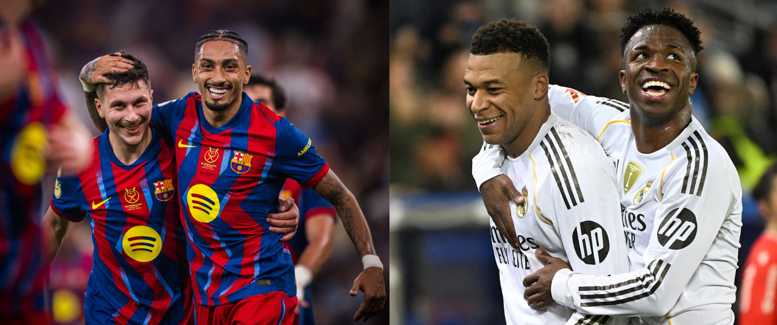 Barcelona vs. Real Madrid: Cómo y dónde ver el clásico de Supercopa de España en Guatemala