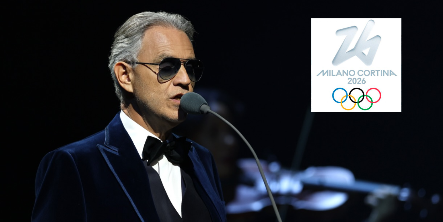 Andrea Bocelli actuará en la apertura de los Juegos Olímpicos de Invierno de Milano-Cortina 2026