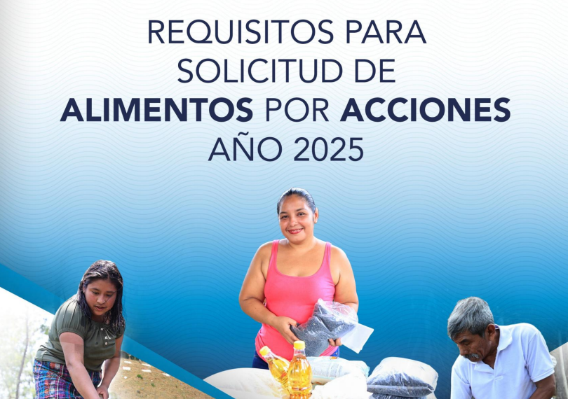 MAGA comparte guía para que comunidades accedan al programa Alimentos por Acciones