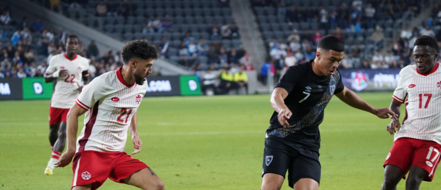 Guatemala pierde ante Canadá en partido amistoso