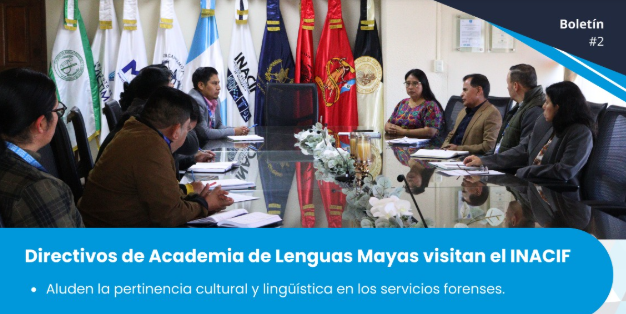 Inacif y ALMG firmarán convenio para mejorar la atención forense con pertinencia cultural