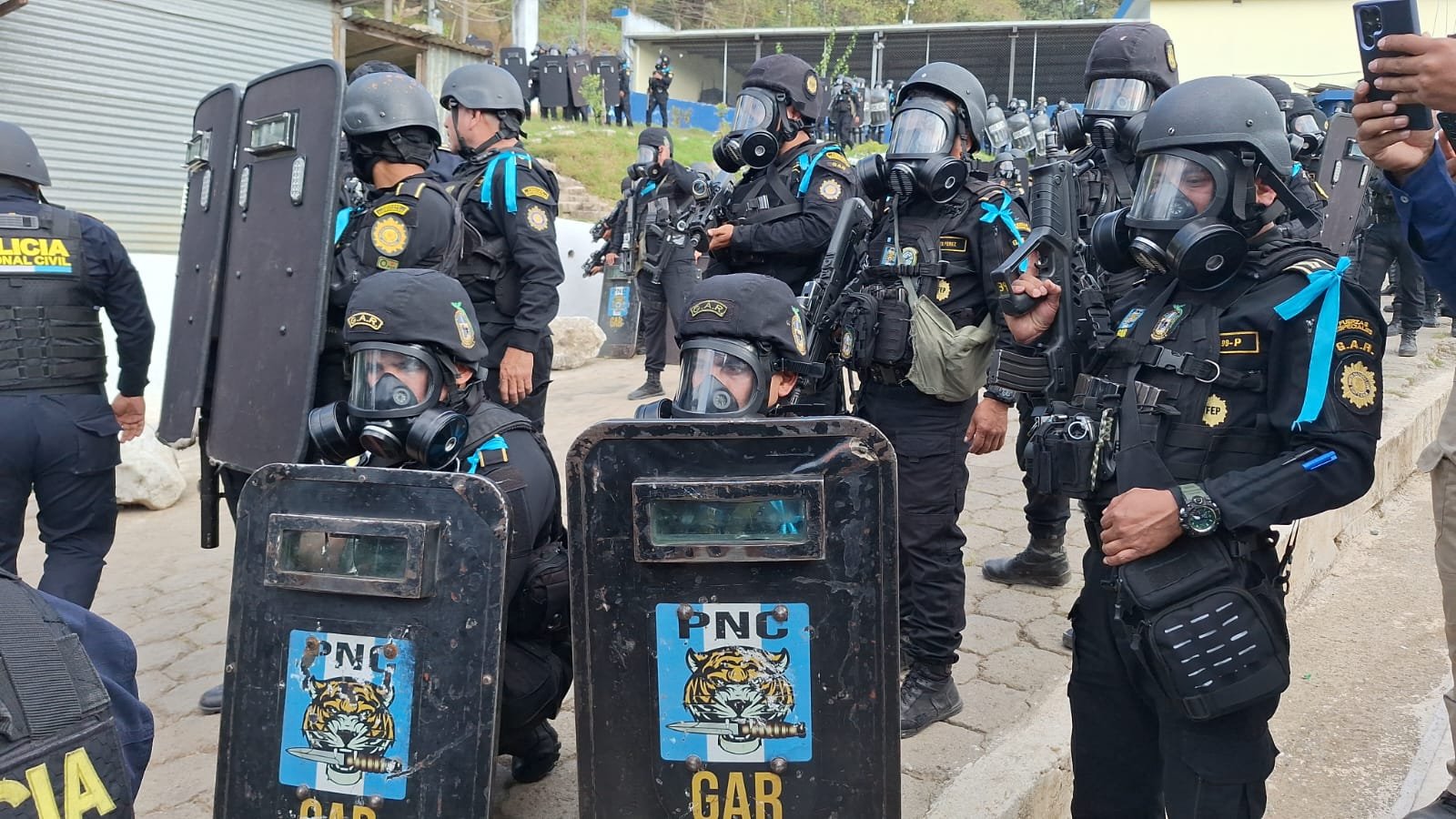 Fuerzas especiales de la PNC retoman el control del preventivo de la zona 18