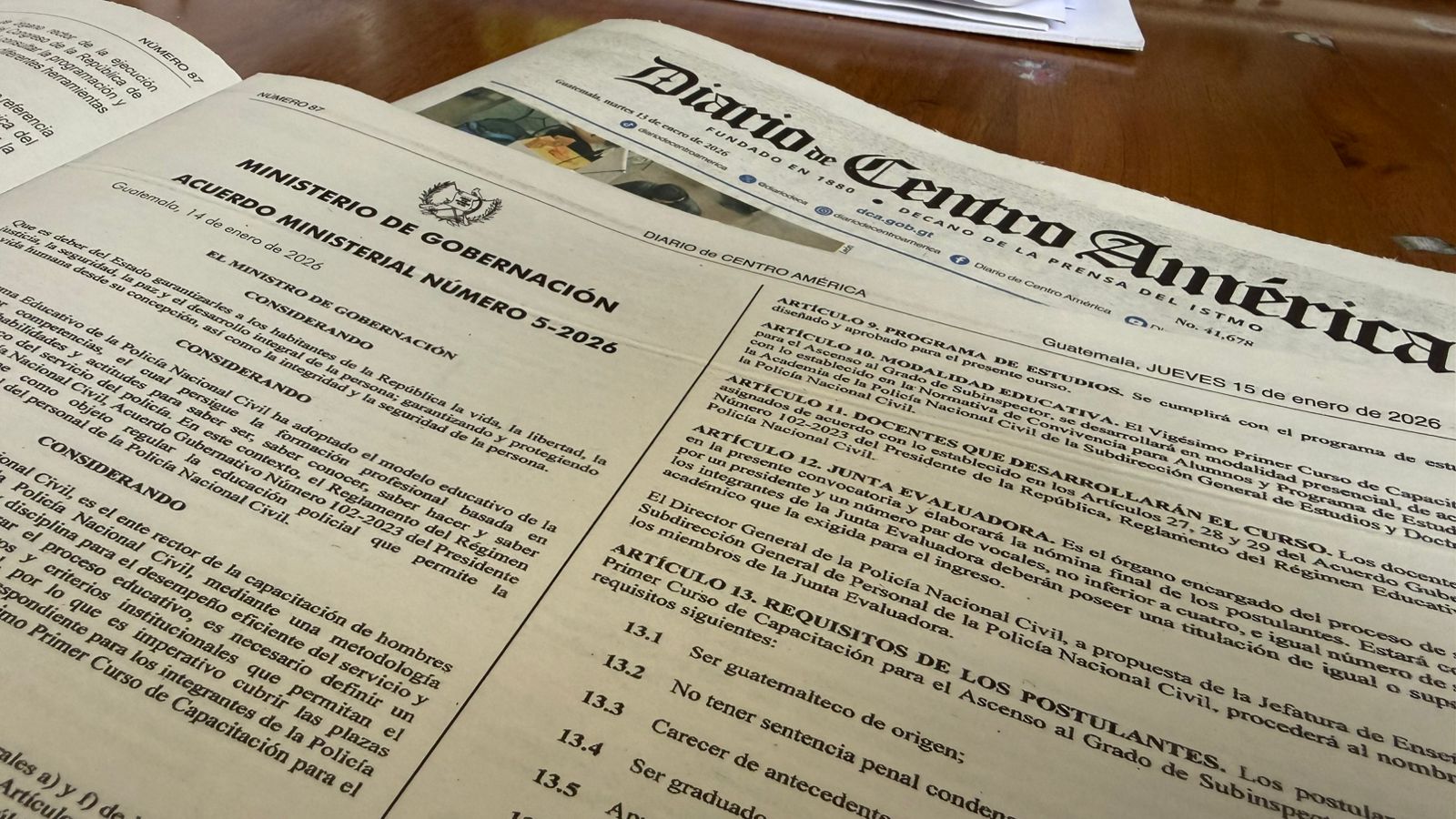 PNC convoca a policías para ascensos en distintos grados