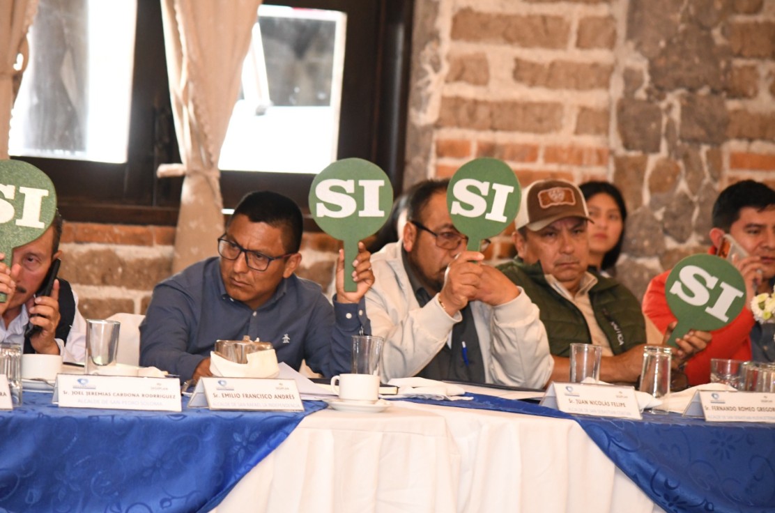 Realizan primera sesión del Consejo Departamental de Desarrollo de Huehuetenango