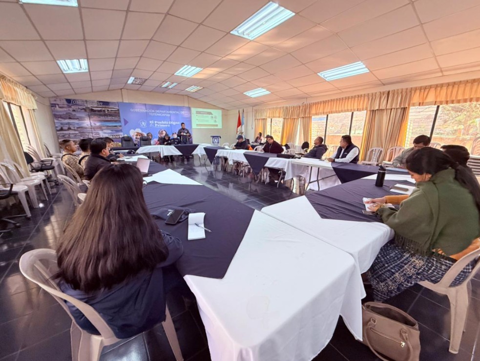 Totonicapán refuerza acciones de prevención y respuesta ante emergencias