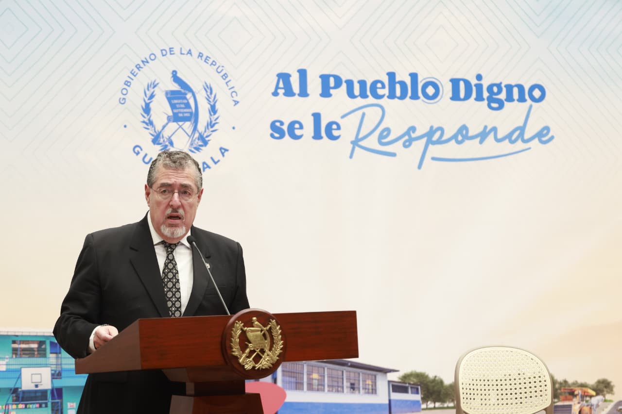 Presidente Arévalo: “Es necesario que el sistema de Justicia responda y dé resultados”