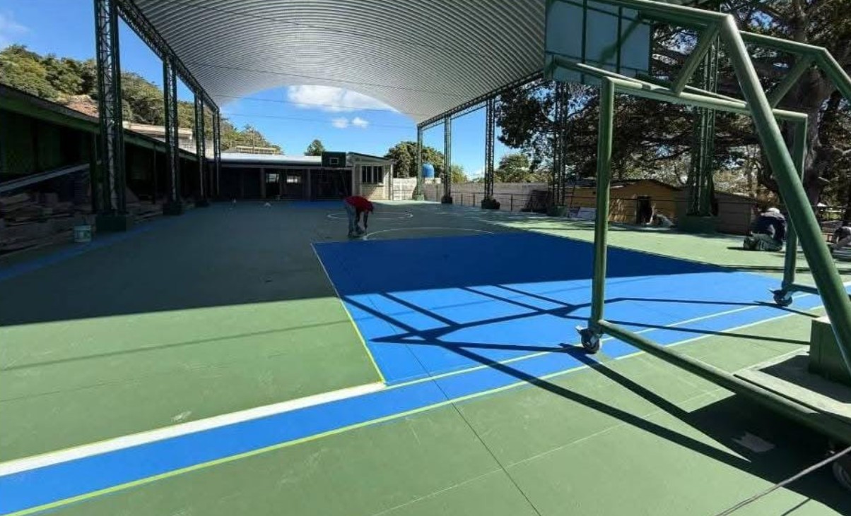 Avanzan los trabajos de mejoramiento en Escuela Primaria Urbana de Comapa, Jutiapa