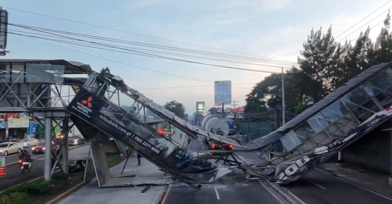 Recuerdan cierre vehicular en Aguilar Batres por instalación de pasarela en la 37 calle