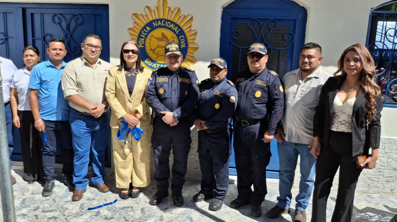 Inauguran subestación policial en El Azulco, Jalpatagua, Jutiapa