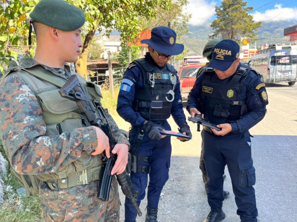 Fuerzas combinadas desarrollan operativos estratégicos en Huehuetenango