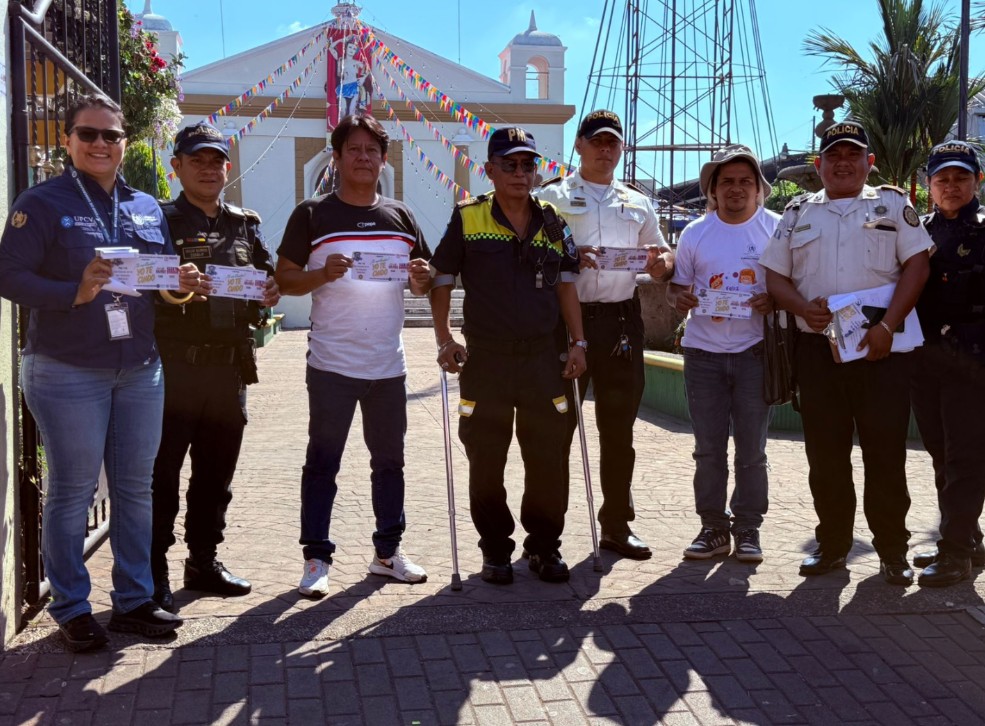 Fortalecen la prevención y seguridad ciudadana durante la feria patronal de San Sebastián