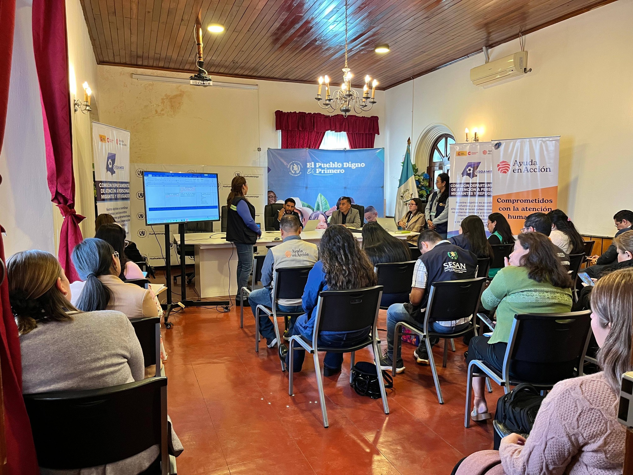 Codamir fortalece acciones de atención a migrantes en Huehuetenango