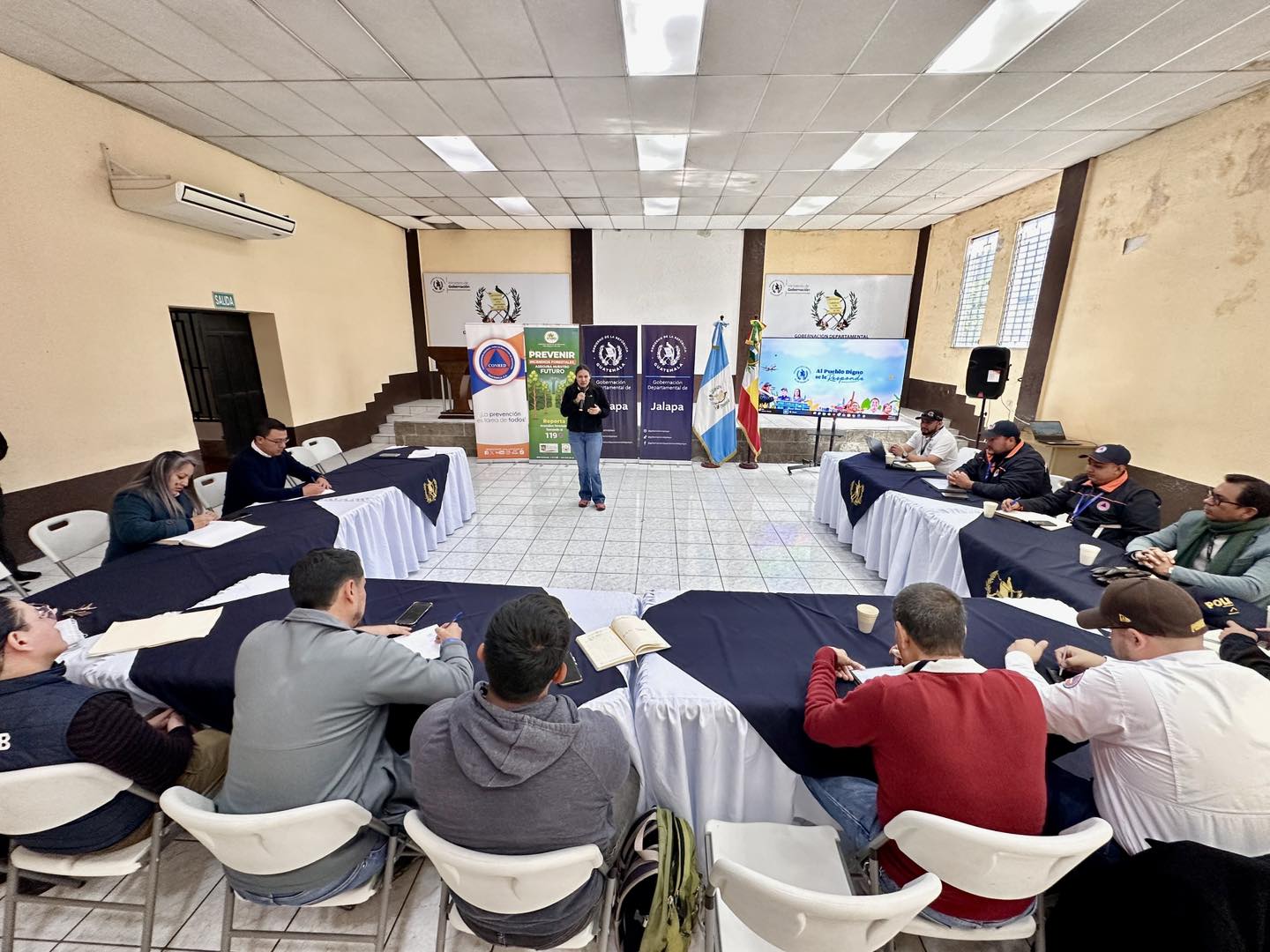 Jalapa fortalece estrategia de prevención ante temporada de incendios forestales