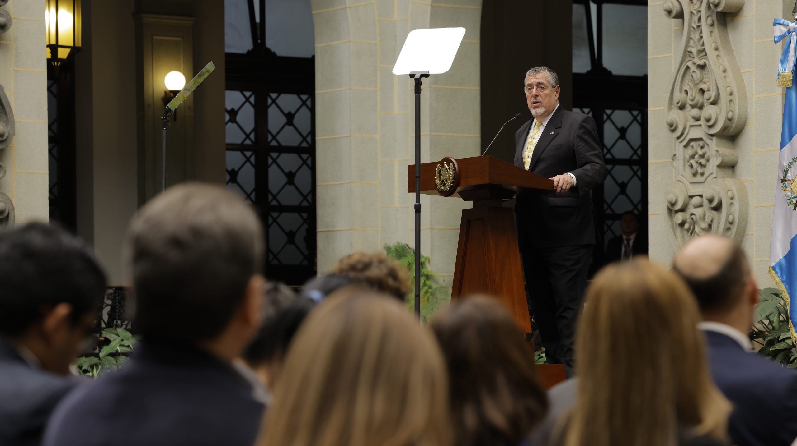 Presidente Arévalo: Gobierno asume con seriedad mandato de combatir la corrupción