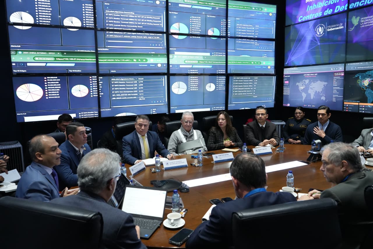 Ministerio de Gobernación instala mesa técnica con empresas de telefonía para bloquear señal en cárceles