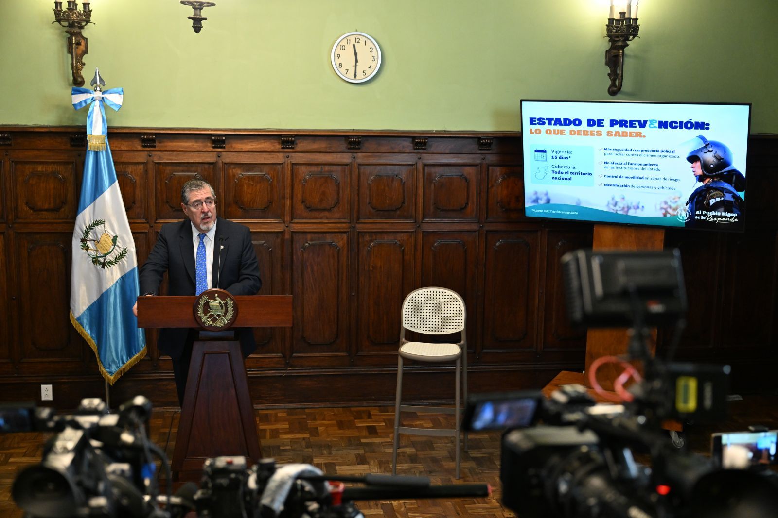 Presidente Arévalo: En el Gobierno pugnamos por la recuperación de la justicia