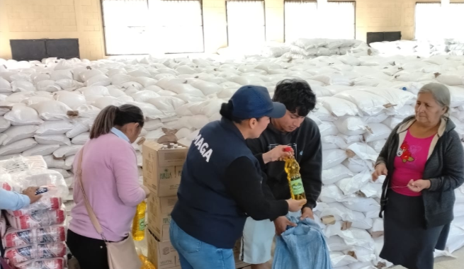 MAGA entrega raciones alimentarias a más de 11 mil familias en situación de inseguridad alimentaria en Jutiapa