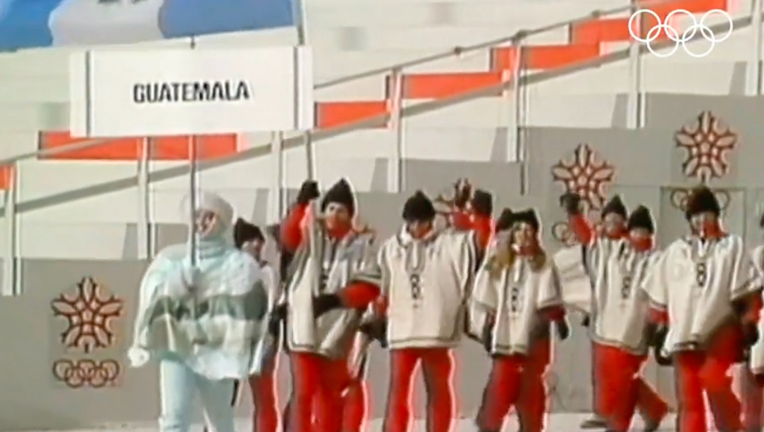 Así fue la participación de Guatemala en los Juegos Olímpicos de Invierno