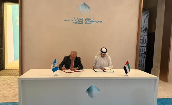 Guatemala y Emiratos Árabes Unidos suscriben términos de referencia para el Acuerdo de Asociación Económica Integral