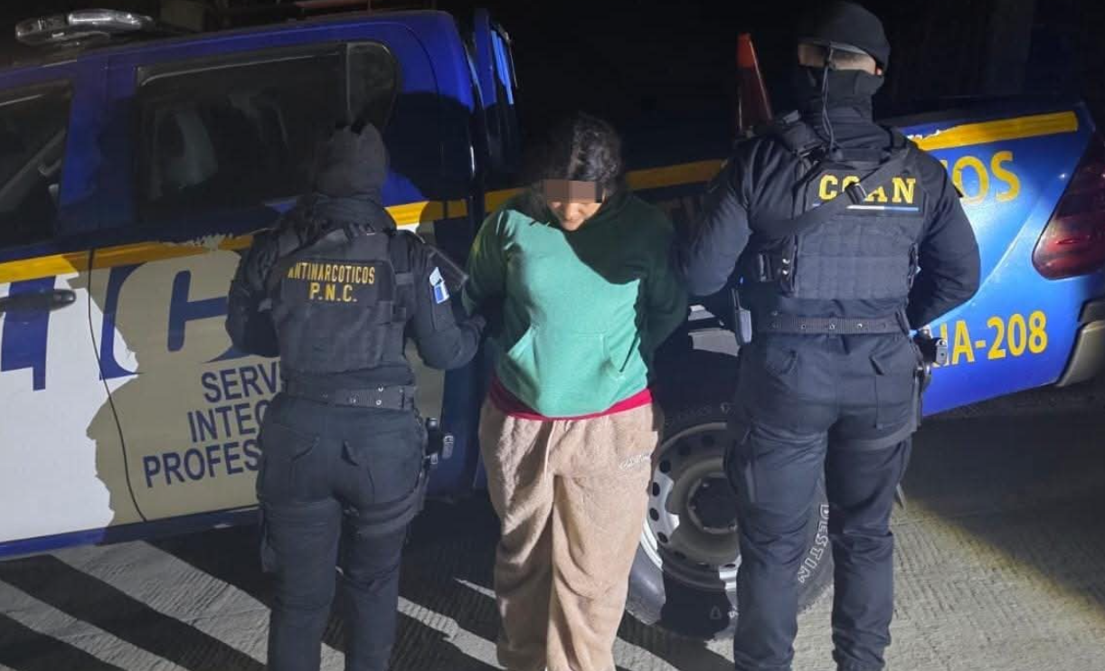 Siete capturados por narcomenudeo durante allanamientos en Quetzaltenango y Huehuetenango