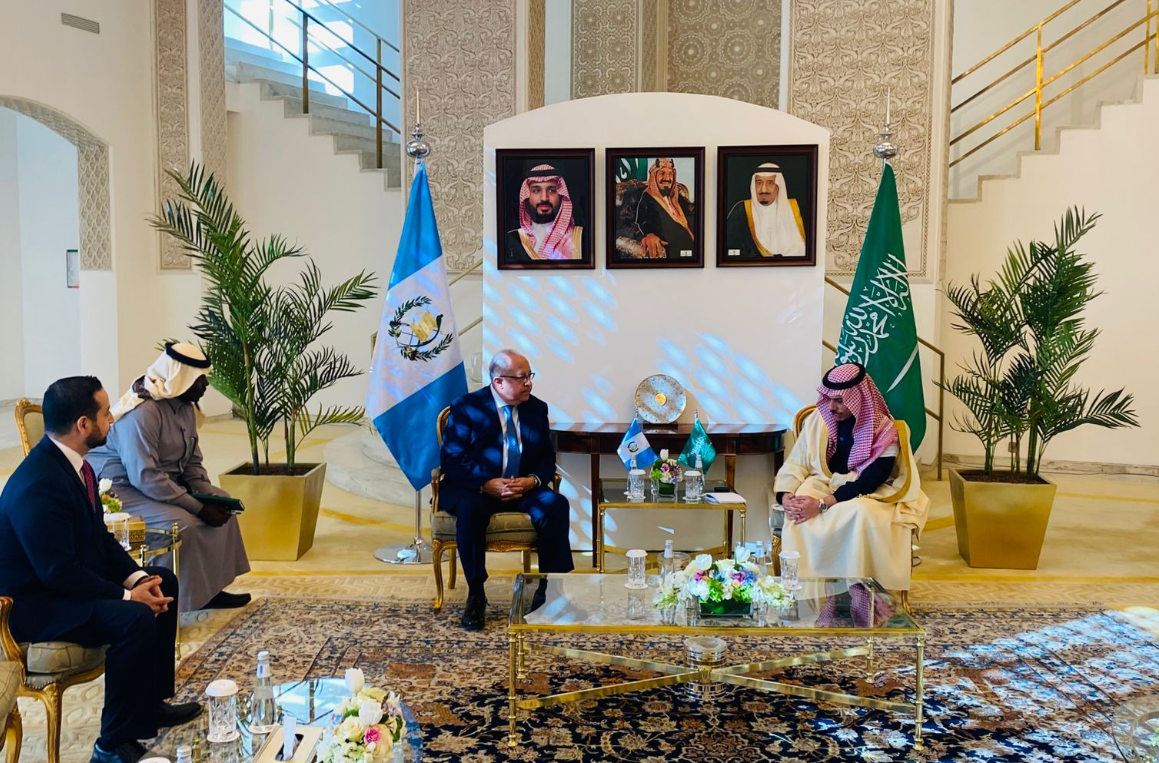 Guatemala y Arabia Saudita fortalecieron relaciones diplomáticas
