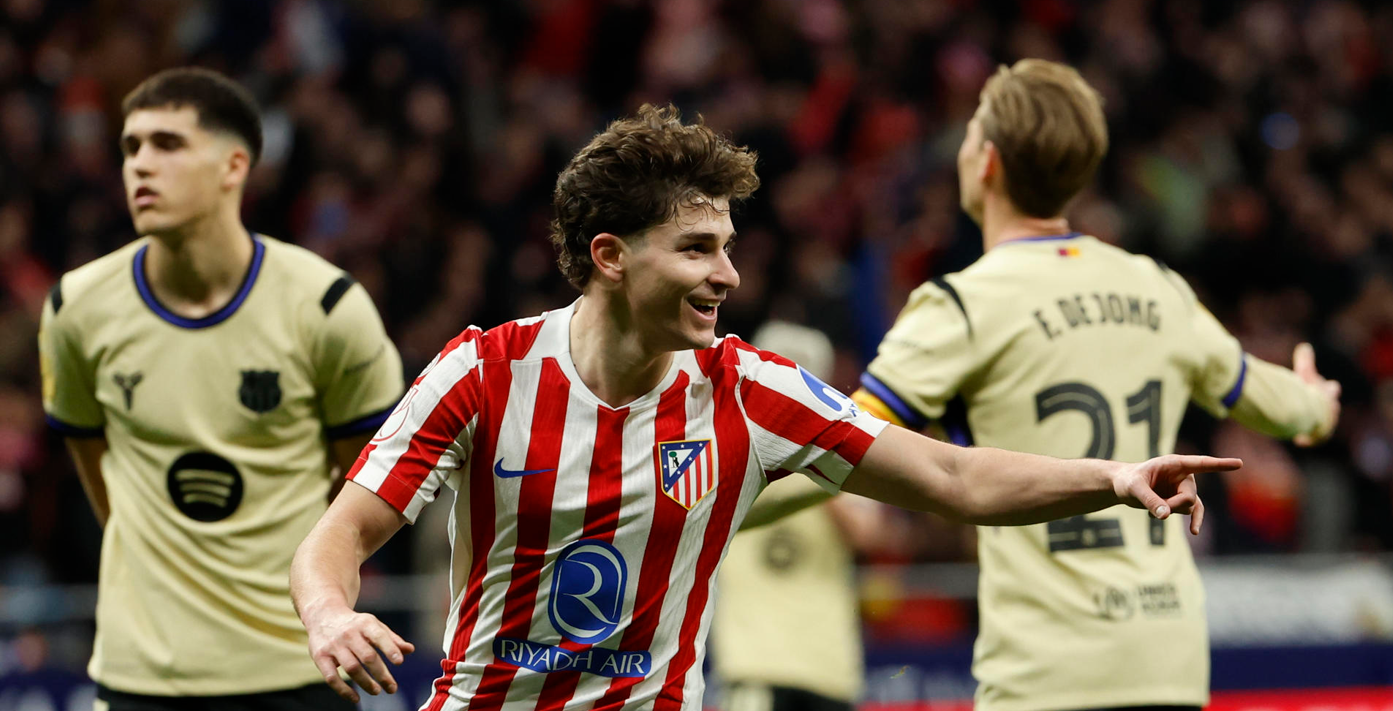 Atlético de Madrid humilla al Barcelona en las semifinales de la Copa del Rey