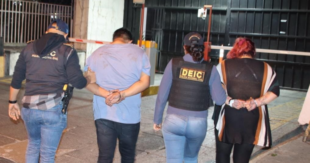 PNC captura a presuntos secuestradores express