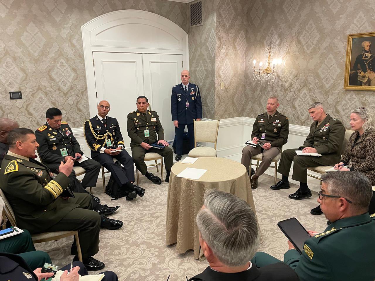 Guatemala participó de la Conferencia de Jefes de Defensa del Hemisferio Occidental en EE.UU.