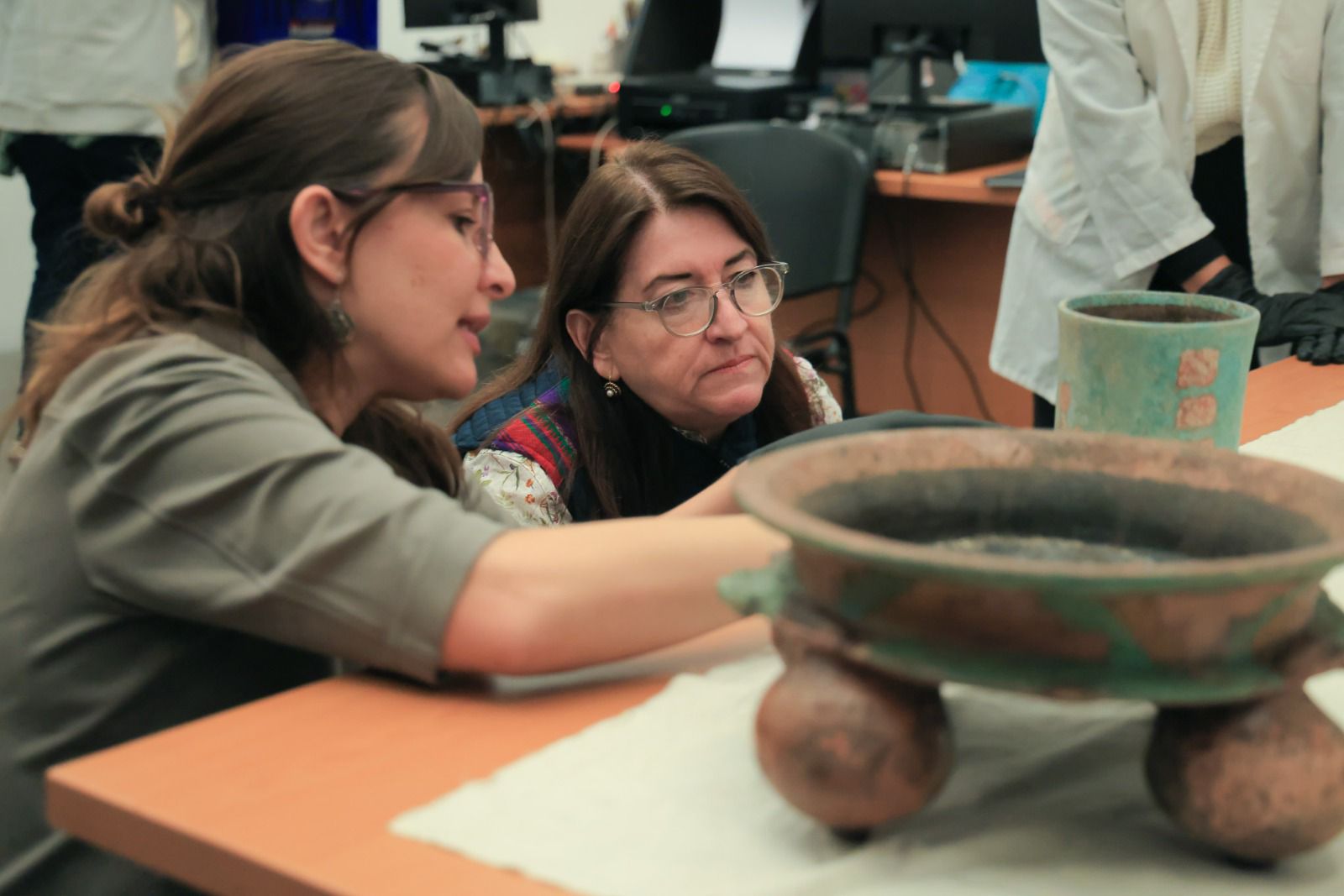 Ministra Grazioso supervisa avances en evaluación de bienes culturales del Munae