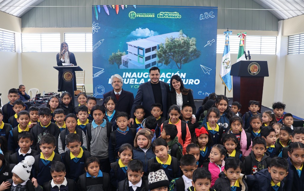 Inauguración de Escuela de Valles de San Arturo y apertura del ciclo escolar 2026 en Fraijanes