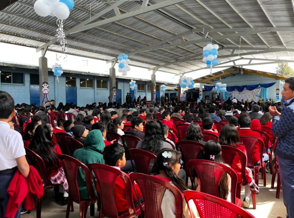 Huehuetenango inaugura el ciclo escolar 2026 en el sector público
