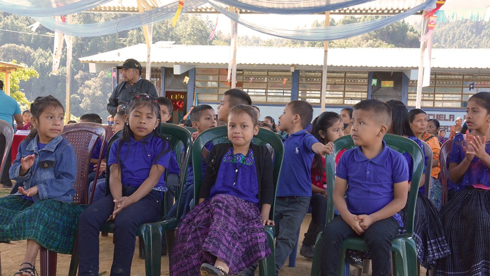 Compromiso para seguir fortaleciendo el acceso a la educación en Baja Verapaz