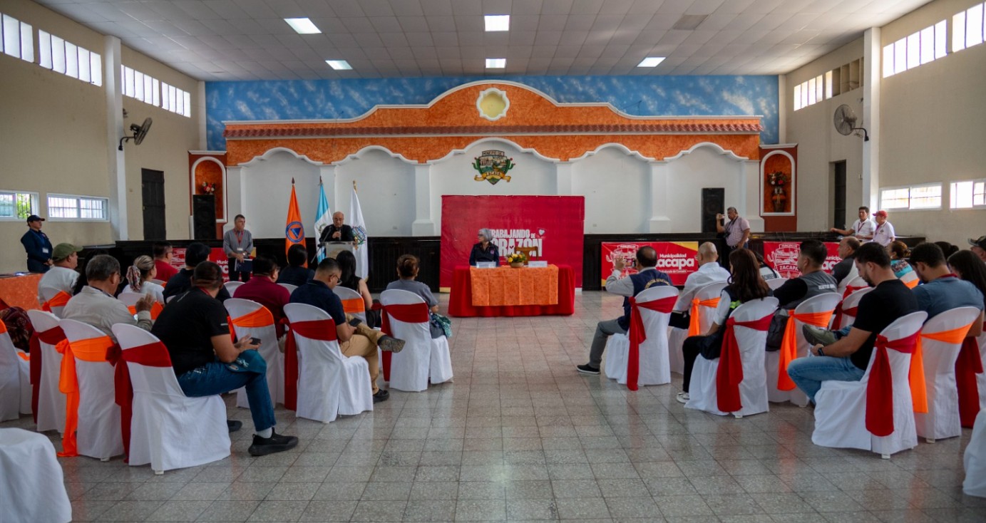 Conformación de Comred en Zacapa fortalece acciones para la mitigación de riesgos