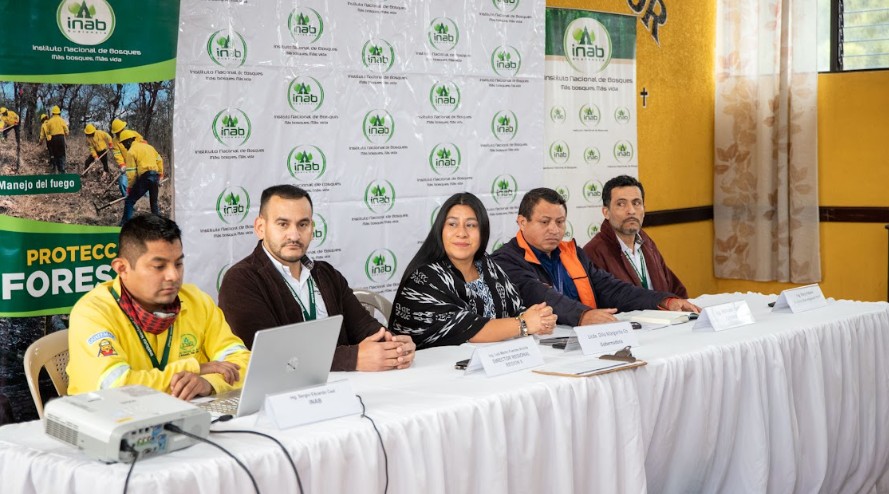 Lanzamiento de la campaña nacional de prevención de incendios forestales en Alta Verapaz