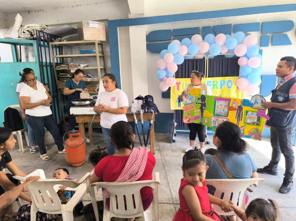 Promueven hábitos saludables en jornada “Tu cuerpo, tu salud” en El Asintal