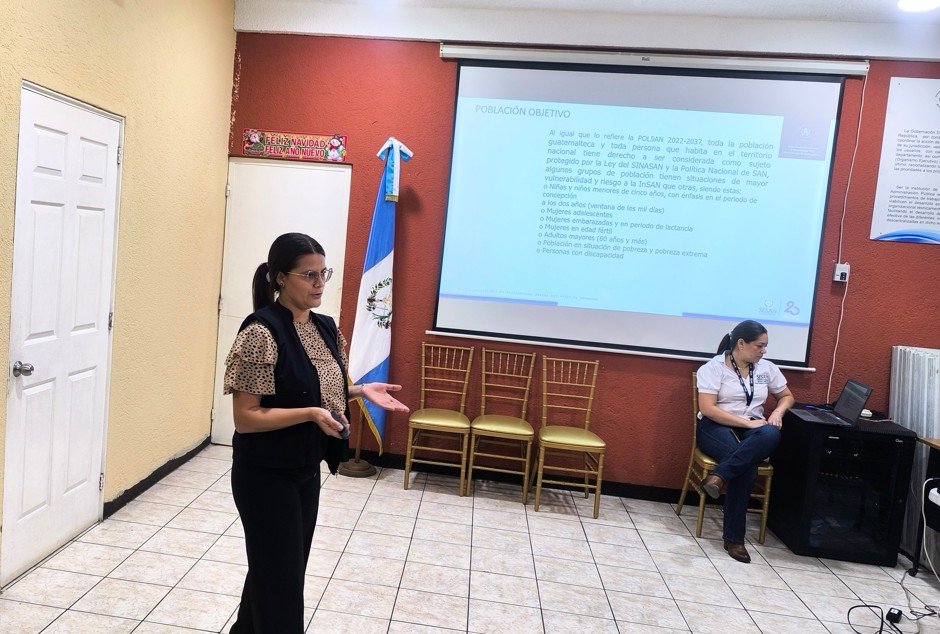 Codesan de Santa Rosa socializa plan de lucha contra la malnutrición