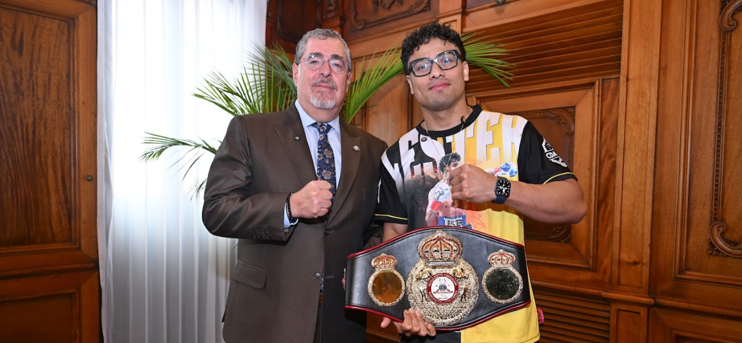 Bernardo Arévalo: Lester Martínez es motivo de orgullo para Guatemala