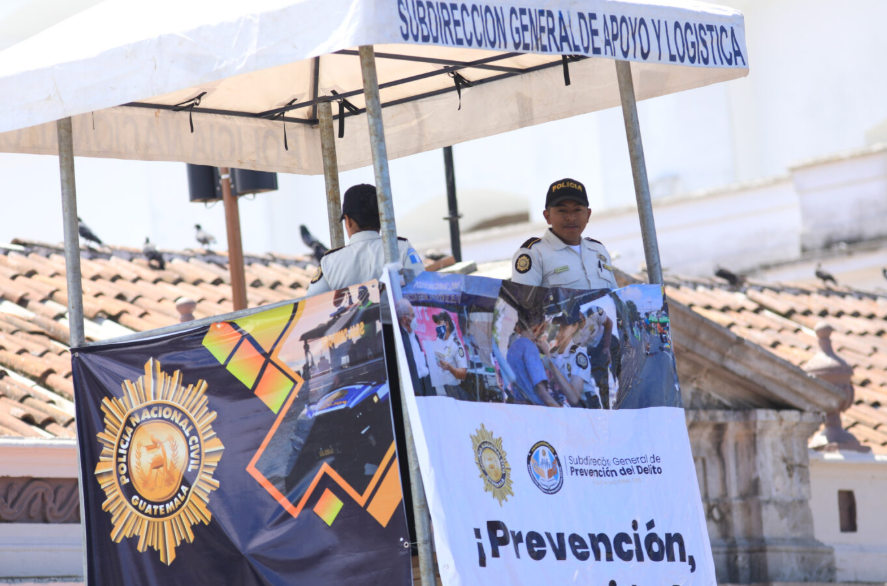 PNC instala 11 torres de vigilancia en zona 1 por Plan de Seguridad de Semana Santa