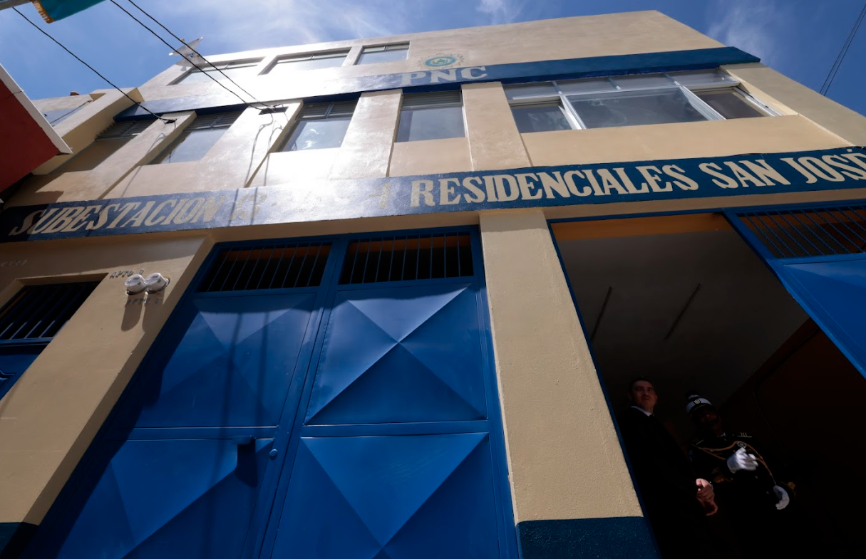 En fotos: Así es la nueva subestación policial en San José Pinula