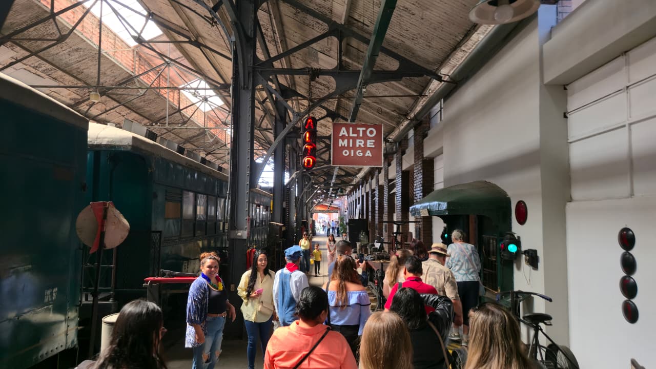 Reabren al público el Museo del Ferrocarril