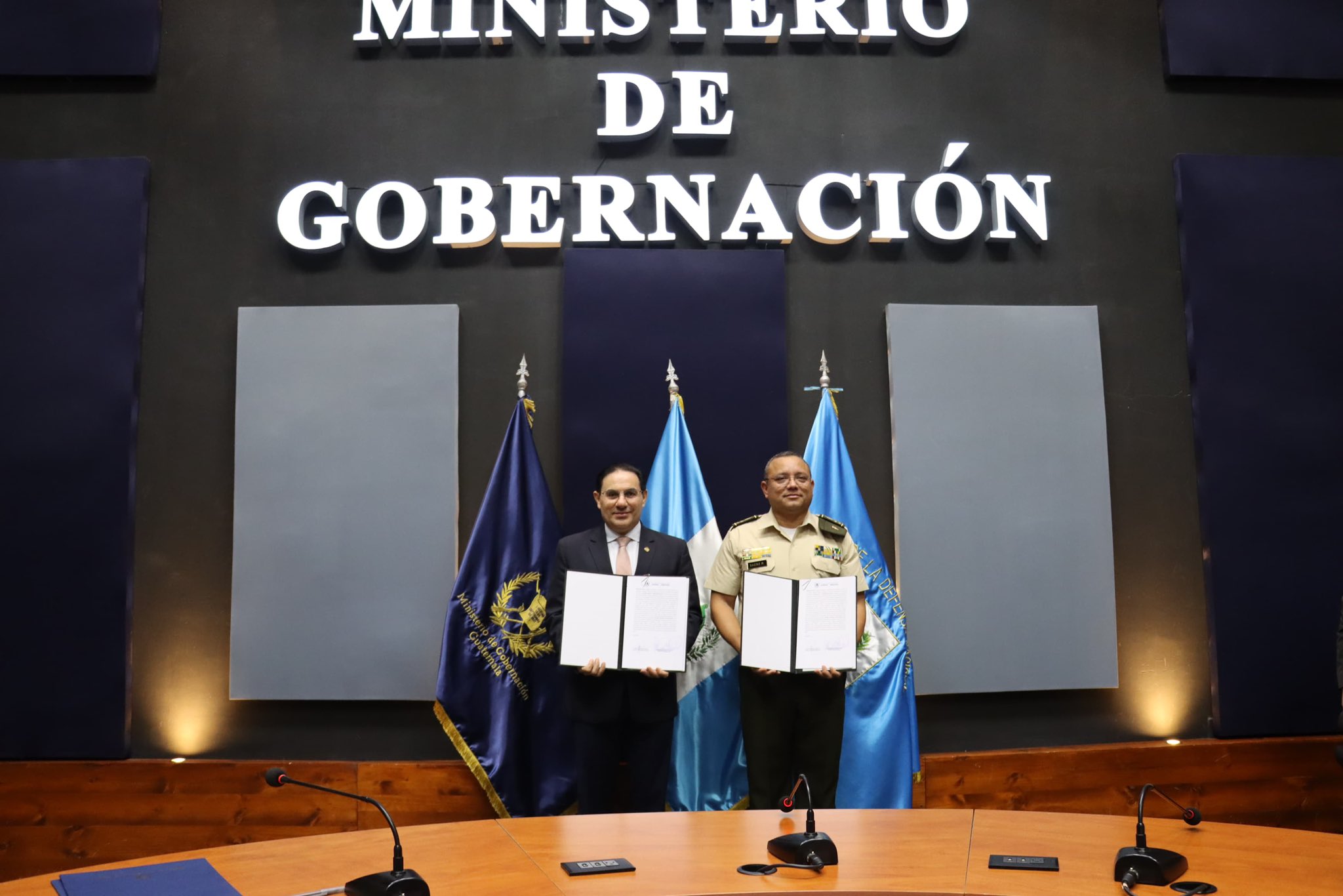 Mindef y Mingob firman convenio de cooperación para la transformación del sistema penitenciario