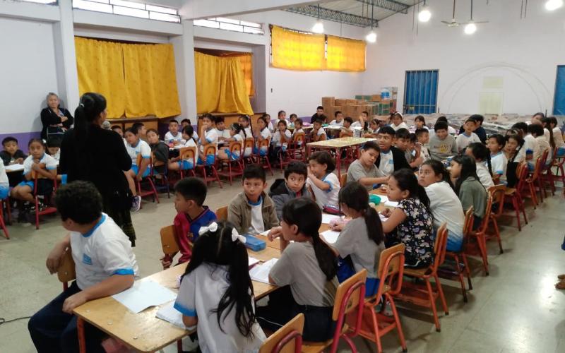 Estudiantes de Chinautla fortalecer su identidad cultural a través del idioma poqomam