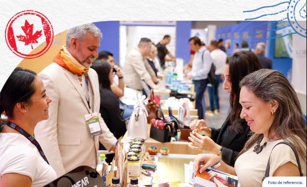 Minex y Mineco llevan oferta guatemalteca a feria de frutas y verduras en Toronto