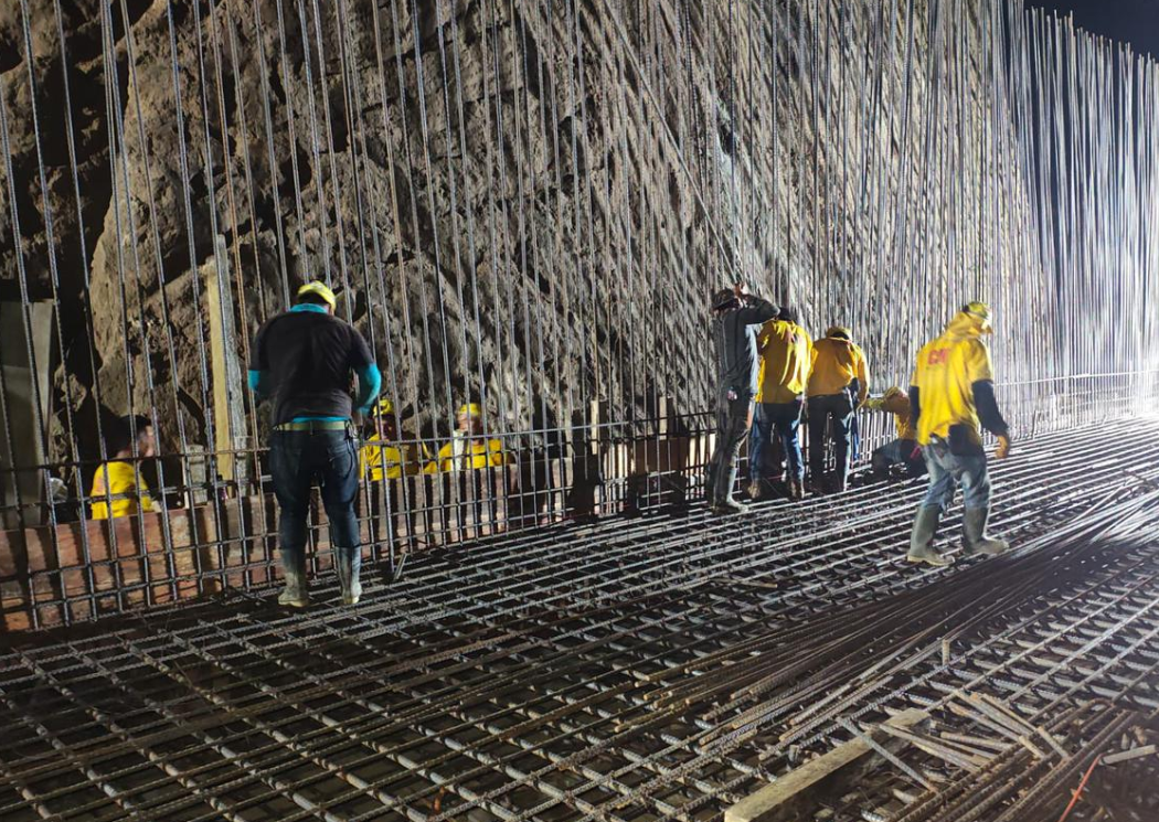 Construcción de nueva bóveda en el km 189 de la Cito Zarco ampliará en un 40% la capacidad hidráulica en la zona